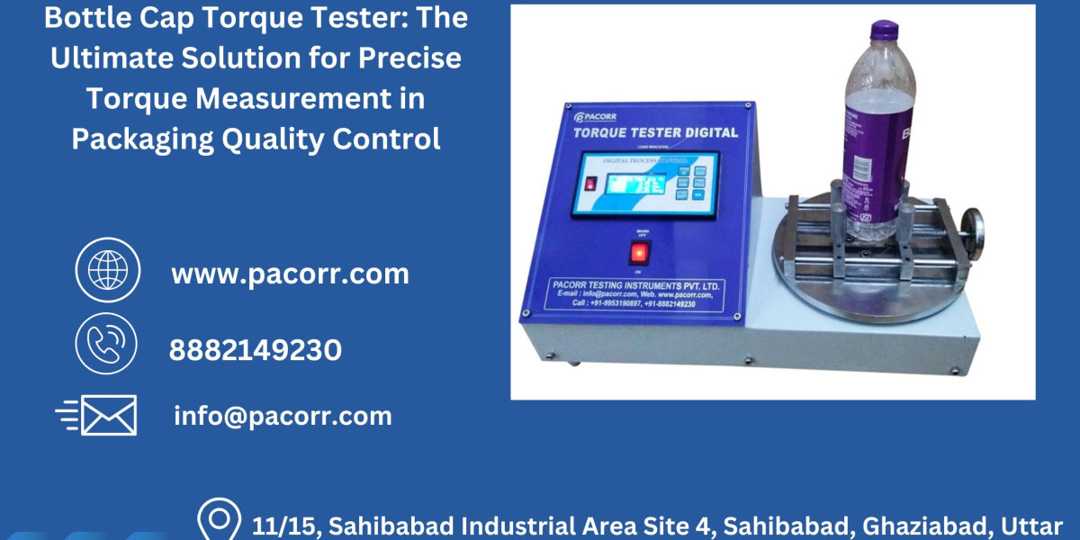 How to Achieve Perfect Seal Integrity with Pacorr's Bottle Cap Torque Tester