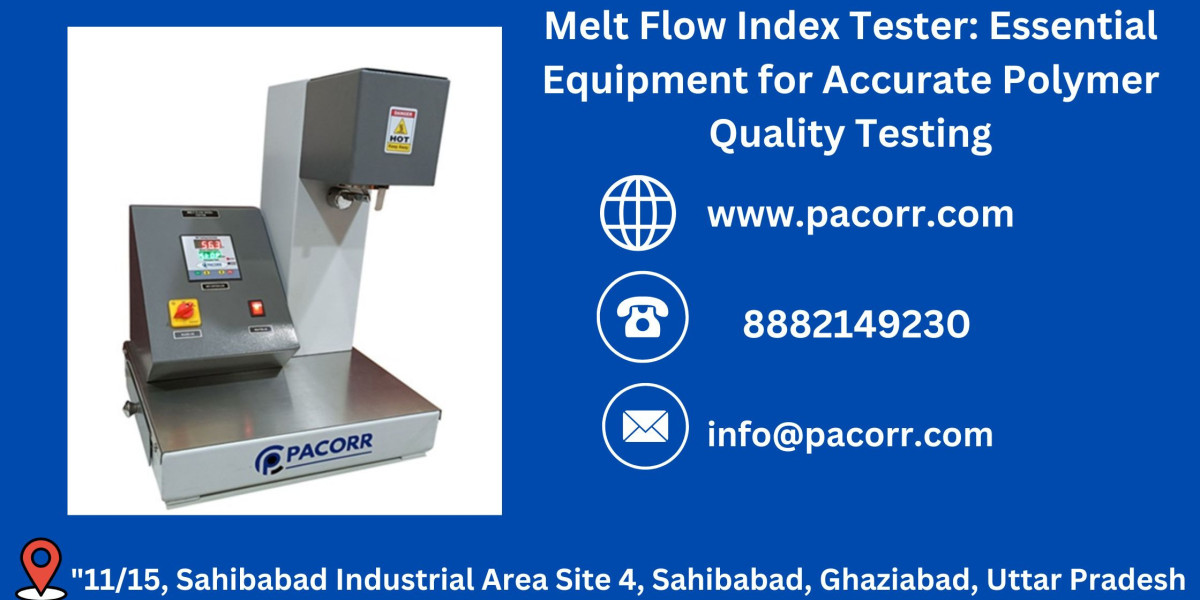 Why Melt Flow Index Tester is the Ultimate Tool for Polymer Quality Control